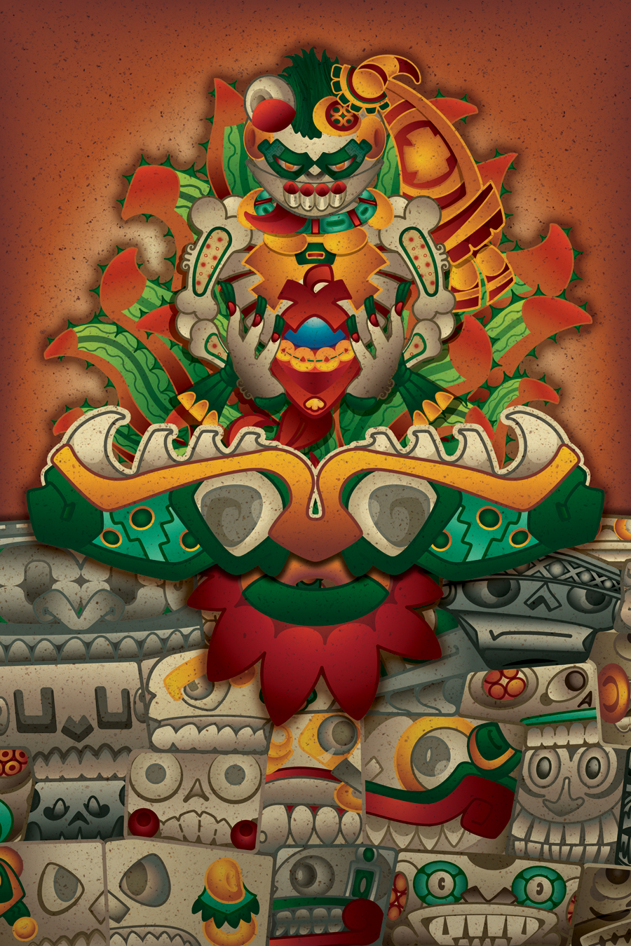 Aztec, Mexica, Lord Mictecacihuatl